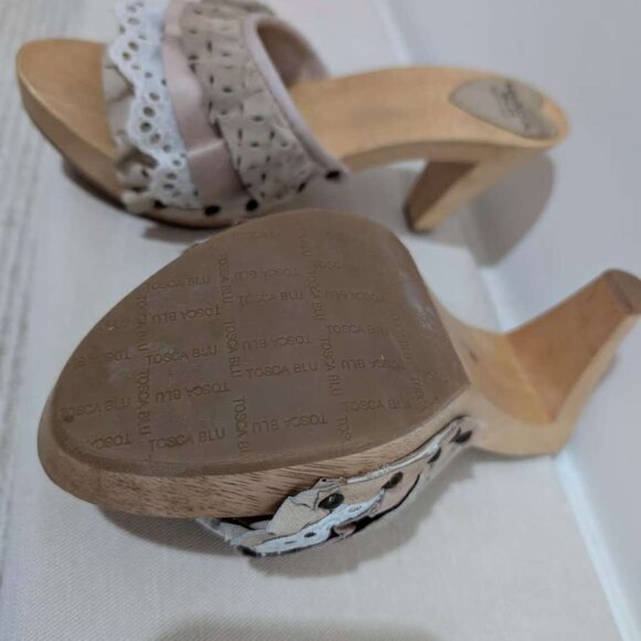 Tosca Blu women's sandals, Made In Italy Size 7 - Picture 5 of 7